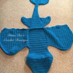 Friendly Dragon Blanket Pattern - thumbnail 4