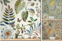 "Pair 25 Or 50"" Wide Panels P Kaufman Butterfly Rod Pocket Cafe Curtains Drapes 24 48 63 72 84 96 108 120" - thumbnail 1