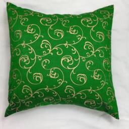 Green Cushion Covers, Christmas Pillow Gift Cushions, Decor, Decorative Pillows, Designer Christmas Pillows - thumbnail 2