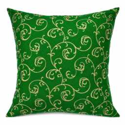 Green Cushion Covers, Christmas Pillow Gift Cushions, Decor, Decorative Pillows, Designer Christmas Pillows