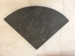 Black Slate Shower Natural Stone Corner Shelf Bathroom Caddy Soap Dish