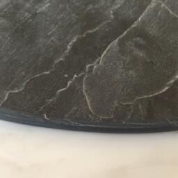 Black Slate Shower Natural Stone Corner Shelf Bathroom Caddy Soap Dish - thumbnail 2