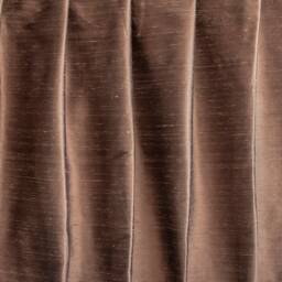 Bronze 100% Pure Silk Dupioni Curtain Panels - Rod Pocket, Grommet, Box Pleat, Three Pinch Tab Top & Plain Ring Top - thumbnail 3