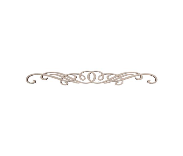 Wooden Scroll Fretwork, Ornimental Home Decor, Wall Hanging, Unfinished & Available in Many Sizes - image 1