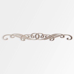 Wooden Scroll Fretwork, Ornimental Home Decor, Wall Hanging, Unfinished & Available in Many Sizes - thumbnail 3