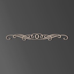 Wooden Scroll Fretwork, Ornimental Home Decor, Wall Hanging, Unfinished & Available in Many Sizes - thumbnail 2