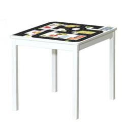 City Roads Play Mat Sticker Ikea Kritter Table Decal - 59x50cm - thumbnail 2
