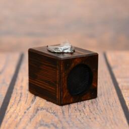 Azawakh - Wooden Candlestick With Dog, Souvenir, Decoration, Limited Edition, Collection - thumbnail 3