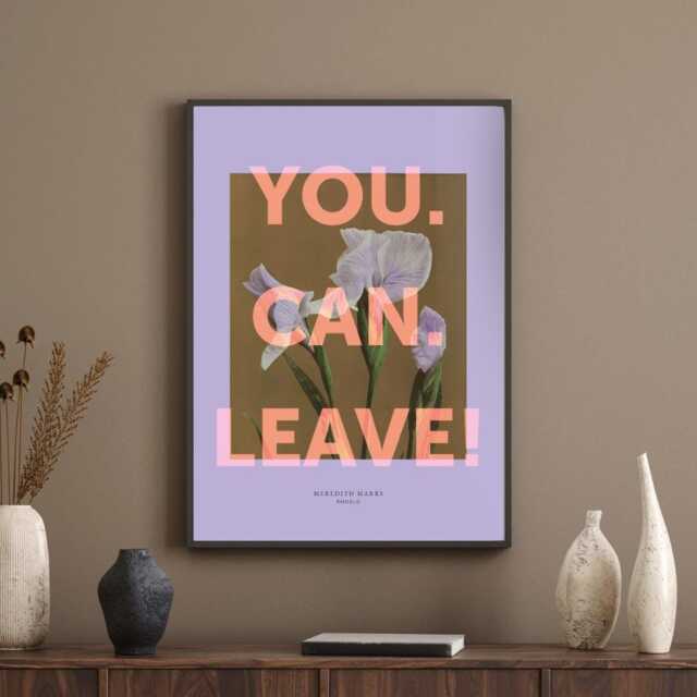 Meredith Marks Quote Poster Real Housewives Of Salt Lake City Print - image 1