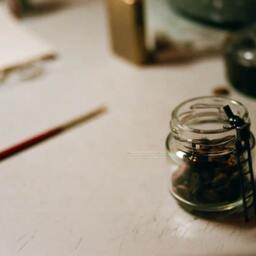 Earth Is Friend, My Friend. Bronze Watering Can & Jar Figurine - thumbnail 4