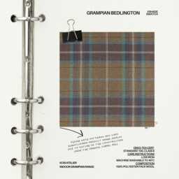 Bean Bag Tartan Faux Wool Floor Cushion Brushed Check Pillow, Polyester Filled - thumbnail 4