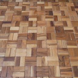 Large Teak Wood Bath/Shower Mat - Mats Wooden Bathroom Bath Sets Home Gift - thumbnail 3