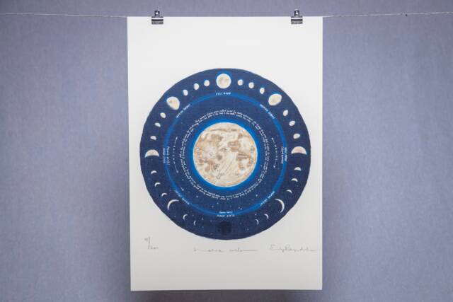 "Moon Phases - Lunar Calendar Limited Edition " - image 1