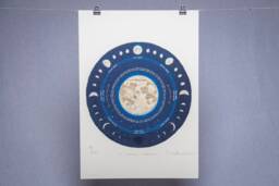 "Moon Phases - Lunar Calendar Limited Edition "