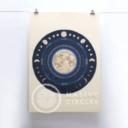 "Moon Phases - Lunar Calendar Limited Edition " - thumbnail 4