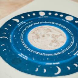 "Moon Phases - Lunar Calendar Limited Edition " - thumbnail 2