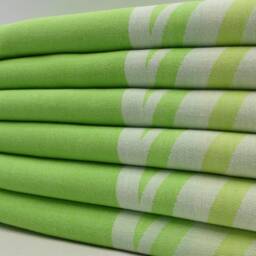 "Aztec Towel, Kilim Desing Towel, Turkish Peshtemal, Light Green Towel, 35""x68" - thumbnail 3