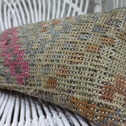 Personalized Pillow, Kilim Pillows, Throw Pillow Cover, 10x20 Textured Cushion, Geometric Case, Fall Covers, 156 - thumbnail 3