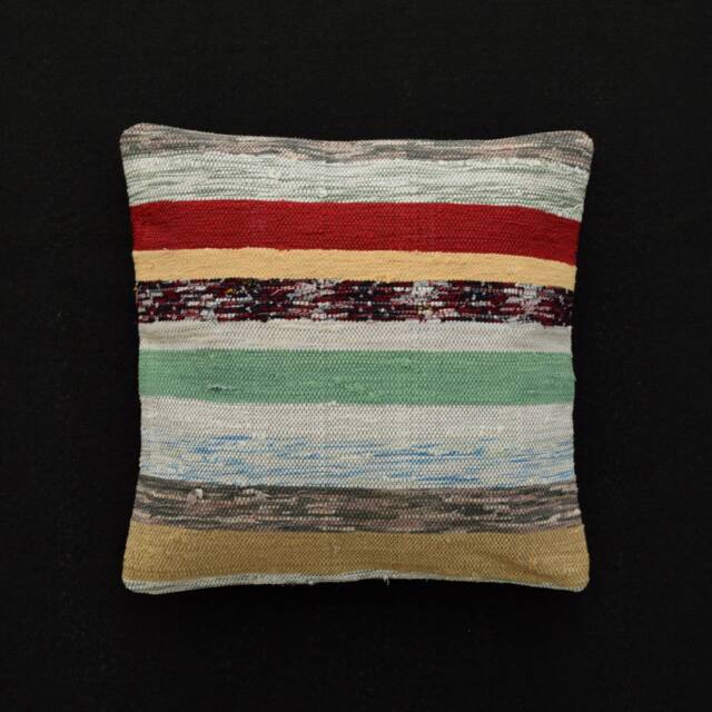 Kilim Pillow Cover 14x14 Moroccan Cushion 35x35 Pillows Kussenhoes Kissen Marokko Tribal Rug - image 1
