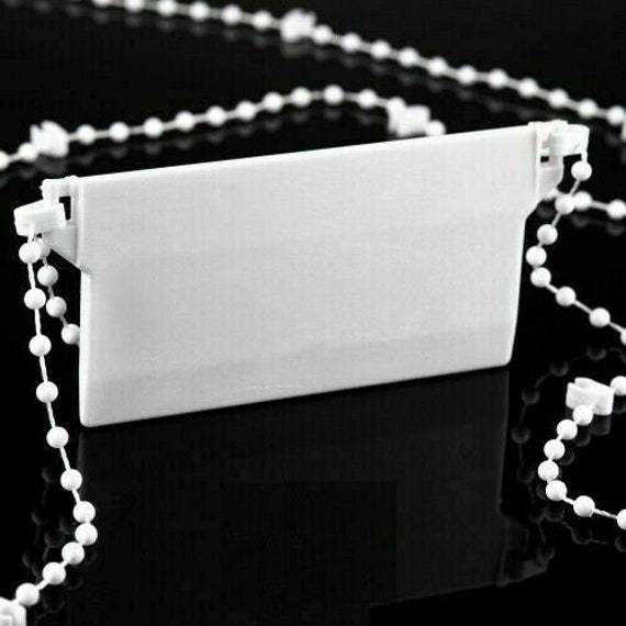 10Mts Of White 89mm Vertical Blind Link Chain