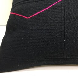 Vintage Kilim Pillow Cover, Black & Pink, Turkish Cushion - 20x20 Pillow - thumbnail 3