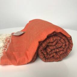 Large Turkish Bath Towel Hand Loomed Peshtemal Fouta Cotton Beach Pool Quick Dry - thumbnail 3