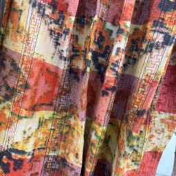 Reversible Cotton Kantha Quilt Vintage Handmade Bed Cover With Traditional Indian Stitching For All Seasons - thumbnail 2