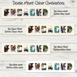 Engaged Photo Frame Word Name Special Gift Engagement - 55 By Photos in A Word - thumbnail 2