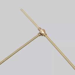 Mid-Century Modern Brass Swing Arm Wall Lamp - Adjustable Sconce Lighting - thumbnail 3