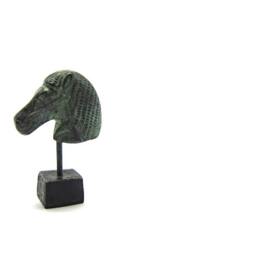 Small Head Of A Horse Bronze Sculpture , Gift Ideas , Bronze Art Statue From Ancient Greece, Greek Art, Museum Copy - thumbnail 3