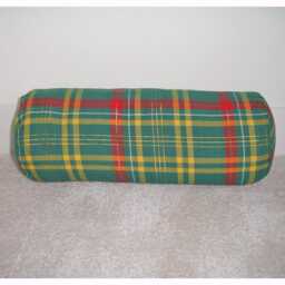 Green Tartan Bolster Cover 16 - thumbnail 2