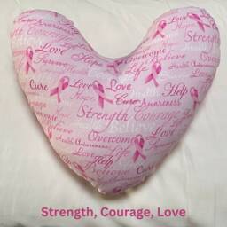 Pink Ribbon Breast Surgery Pillows - thumbnail 1