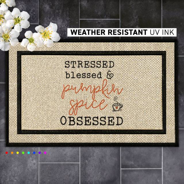 Customized Pumpkin Spice Doormat - Personalize Your Entryway With Style - image 1