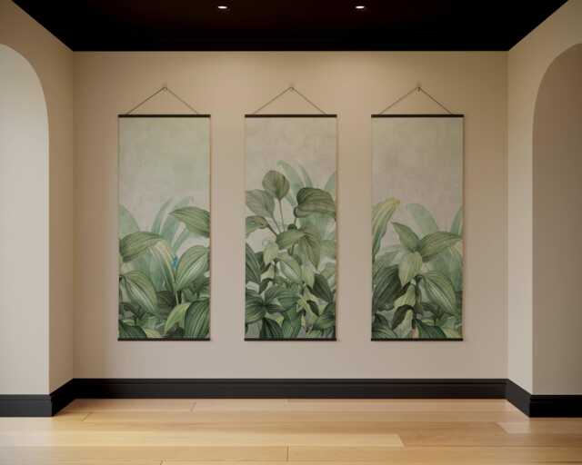 Dense Jungle Tapestry - Wall Hanging Unique Art - image 1