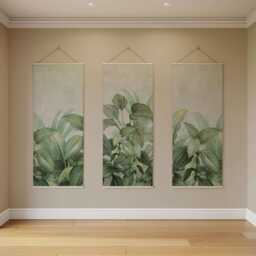Dense Jungle Tapestry - Wall Hanging Unique Art - thumbnail 2