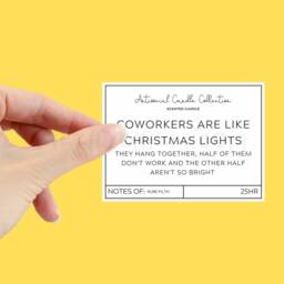 Funny Christmas Candle, Crude Gift, Secret Santa Gift For Friends, Stocking Filler Gifts Her, Co-Worker Gifts, ??? - thumbnail 2