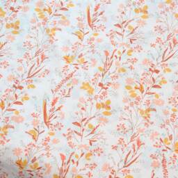 Floral Fitted Crib Sheet-Floral Sheets Girl Bedding-Floral Bedding-Pink Baby Nursery Bedding-Flower Flora Diaper Changing Pad Cover - thumbnail 3