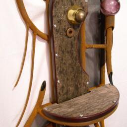 Modern Fantasy Wall Sculpture - thumbnail 3