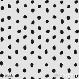 Black Paint Daubs Vinyl Wall Decal Set - thumbnail 3