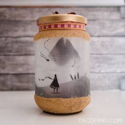 Journey Candle Holder - Gift Decor Game Gamer Videogames Geek Nerd - thumbnail 3