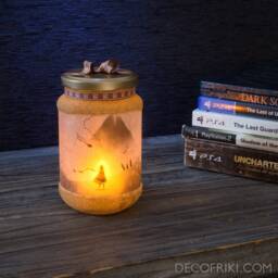 Journey Candle Holder - Gift Decor Game Gamer Videogames Geek Nerd - thumbnail 1