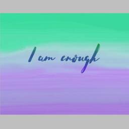 Affirmation Wall Hanging - Meaningful Personal Room Decor Bedroom Decoration Idea Calm Print Original Art Instant Digital Download - thumbnail 2