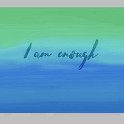 Affirmation Wall Hanging - Meaningful Personal Room Decor Bedroom Decoration Idea Calm Print Original Art Instant Digital Download - thumbnail 4