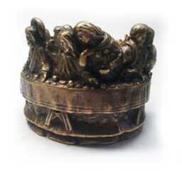 The Last Supper Bronze Candle V1 Small - thumbnail 4