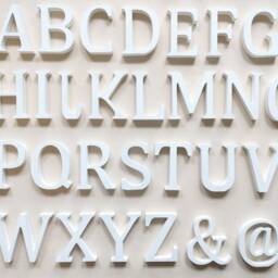 Liberty Of London Wooden Letters - Room Decor Two Sizes Available 8cm/13cm - thumbnail 2