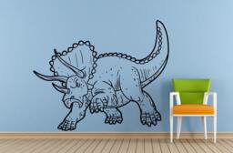 Dinosaur Ancient Animal Predator Reptile Window Or Wall Car Vinyl Peal & Stick Removable Sticker Decal L1511 - thumbnail 1