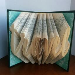 Travel - Folded Book Art Fully Customizable, Symbol Forever - thumbnail 3