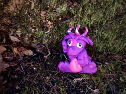 Christmas Polymer Clay Dragon Gumdrop Series - Limited Edition Christmas Holiday Collectible