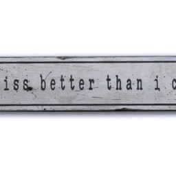 I Kiss Better Than Cook, Cooking Sign, Kitchen Wooden Wall Decor - Rustic Hand Made Sign Decorations - thumbnail 2