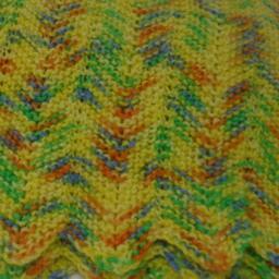Baby Blanket - Crib Size Hand Knit - thumbnail 3